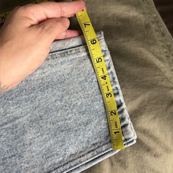 Vtg LEE Acid Wash Jeans Size 14 Medium High Rise Tapered Fit 80s/90s Y2K RARE - Picture 14 of 14